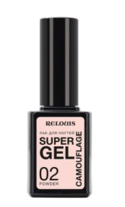 Фотография Relouis Лак для ногтей • Super Gel Camouflage • тон 02 Powder • арт.РБ1960-18