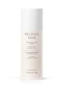 Фотография  RELOUIS SKIN Skin Clean & Care Тонер Восстанавливающий для лица с Алоэ Вера и Хлопком, 150 мл РБ1811-24