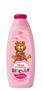 Фотография Iris Пена Для Купания • Детская • С Ароматом Лесной Малины • 250мл