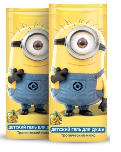 КЛЕВЕР ГАДКИЙ Я Minions Гель для душа ТРОПИЧЕСКИЙ МИКС, 250мл