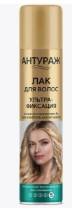 АНТУРАЖ Лак для волос Ультрафиксация до-24 часов  №5  250мл, арт. 15-003 АНТУРАЖ Лак для волос Ультрафиксация до-24 часов  №5  250мл, арт. 15-003