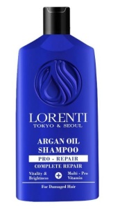 Фотография  LORENTI ШАМПУНЬ для волос ARGAN OIL, 630 мл 