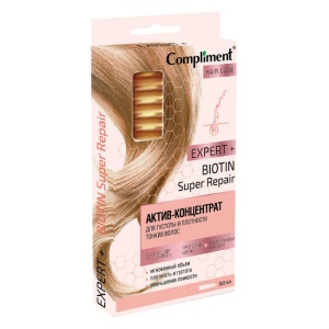 Compliment EXPERT+ Актив-Концентрат д/густоты и плотности тонких волос, 8*5мл/24шт, арт.642129