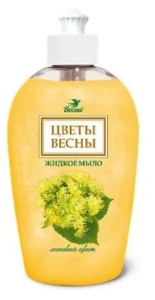 ВЕСНА ЦВЕТЫ ВЕСНЫ Жидкое Мыло 500гр Липовый цвет, арт.5271