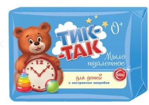 СВОБОДА ТИК-ТАК Мыло детское с экстрактом зверобоя 150г арт.1320122