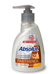 Абсолют Жидкое Мыло •  250г PRO Серебро и Пантенол • арт.5196 Фотография Абсолют Жидкое Мыло •  250г PRO Серебро и Пантенол • арт.5196