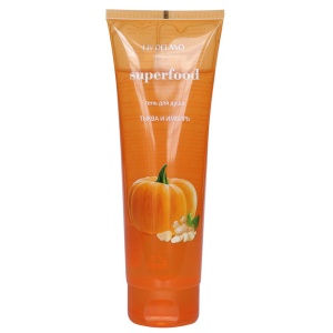 Фотография Liv Delano SUPERFOOD • Гель для душа ТЫКВА и ИМБИРЬ • 250мл