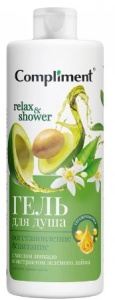 Compliment Гель для душа Восстановление и Питание, 400мл арт.916967