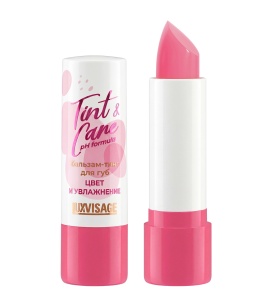Фотография  Luxvisage Бальзам-тинт для губ тон 03 PEONY Tint & care pH formula цвет и увлажнение, 3,9 г Арт.611