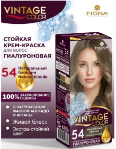 Фотография Fiona Vintage color • тон 54 Натуральный блондин