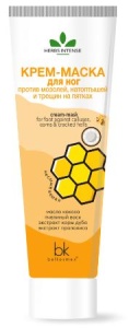 Фотография Белкосмекс Крем-Маска для ног против Мозолей • Натоптышей и трещин на пятках • Herbs Intense  • 70г