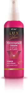 Фотография Витекс Спрей Mega-Объем До 5 Дней • Для Укладки Волос • Lux Volume • Роскошный Объем • 145мл • Код 50 13