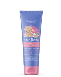 БЕЛИТА-М Baby Dream Крем Детский Универсальный ОВСЯНОЕ МОЛОЧКО и ПАНТЕНОЛ, 150г