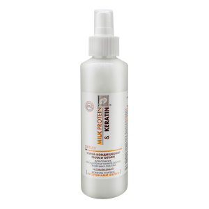 Э.К. СПРЕЙ-кондиционер СИЛА И ОБЪЕМ 250 г  MILK PROTEIN & KERATIN