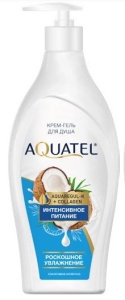 ВЕСНА AQUATEL Крем-Гель для душа Интенсивное Питание, 500г арт.7169