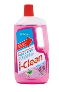 Фотография Romax Средство для мытья пола и стен • I-Clean • Лаванда • 1л