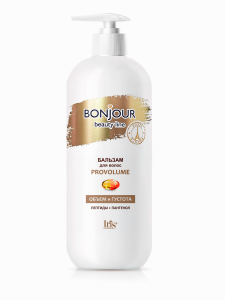 Фотография  Iris BONJOUR Beauty Line Бальзам объём и густота волос PROVOLUME, 500 мл