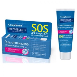 Фотография Compliment No Problem ГЕЛЬ-аппликатор от прыщей, 25 мл • арт.858829