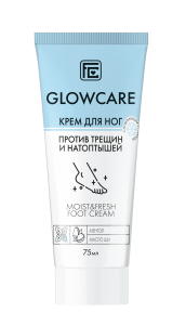 Фотография Family Cosmetics Крем для ног • Увлажняющий Против Трещин И Натоптышей • С Освежающим Эффектом • Glow Care • 75мл • Арт.Gc-10604
