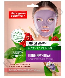 Арт.7260 МАСКА д/лица Гидрогелевая ТОНИЗИРУЮЩАЯ 