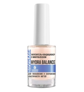 LUX visage Укрепитель-Кондиционер с микроблеском HYDRA BALANCE для увлажнения и сохранения эластично