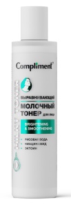 Фотография  Compliment Тонер Молочный для лица ВЫРАВНИВАЮЩИЙ, 150 мл арт.919210