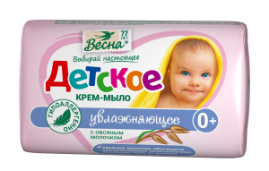 Фотография ПКК Весна Крем-Мыло • Детское Увлажняющее (с овсяным молочком) • 90 гр., 6 шт. • арт.6104