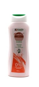 FAMILY COSMETICS Summer Dreams Гель для душа ФИТНЕС-УХОД 400мл, арт.FSD-4002