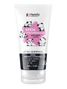 Фотография Family Cosmetics ПАНДА Отбеливающий Крем для лица и рук • 100мл • арт. FCFC-505