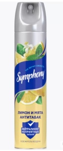 Фотография SYMPHONY Освежитель • Антитабак • 300мл • Арт. 32-004