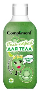 Compliment Гель-скраб для тела Бодрящий Киви 300мл/12шт арт.911627