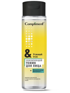 Фотография Compliment Тоник обновляющий для лица • Сияние И Ровный Тон • 250мл • арт.916677