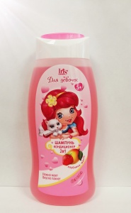 Фотография Шампунь-кондиционер • "Клубника-манго" Для девочек • 5+ • 300мл