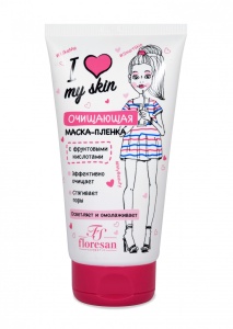 Флоресан I love my skin МАСКА-ПЛЁНКА, 150мл/10шт, арт.Ф-506