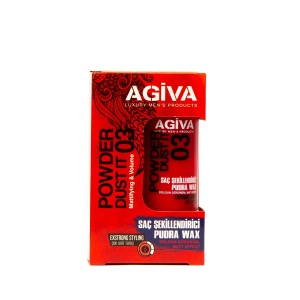 Фотография AGIVA Hair Styling Powder Wax 3 EXSTRONG STYLING Пудра-Воск для укладки волос ЭКСТРАСИЛЬНАЯ УКЛАДКА 20гр