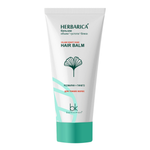 Фотография Белкосмекс Herbarica • Бальзам ОБЪЁМ, ГУСТОТА, БЛЕСК • 180г