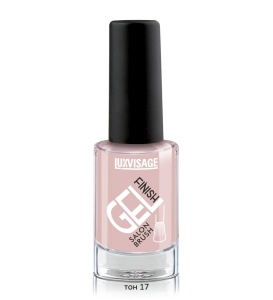 Фотография LuxVisage Лак для ногтей • GEL finish • тон 17 (светло-бежевый) • 9гр • арт. К224