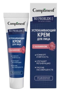 Фотография  Compliment No Problem Крем Успокаивающий для лица с КАЛАМИНОМ, 35 мл арт. 890309
