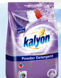 Фотография Kalyon Стиральный порошок автомат • Для цветного и белого белья • Лаванда И Магнолия • Lavender & Magnolia • 750г