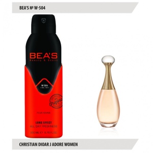 Фотография Beas Парфюмированный дезодорант • W504 • Dior J'Adore • For Women • 200мл