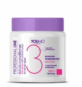 Фотография  Iris Professional Line Бальзам-Кондиционер №3 с экстрактом Репейника для всех типов волос, 500мл