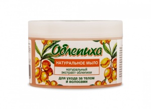 Фотография Флоресан Натуральное мыло • "ОБЛЕПИХА " для ухода за телом и волосами 450г  • арт.Ф-262