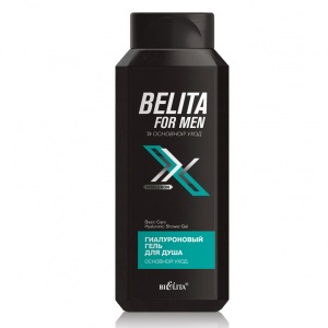 БЕЛИТА FOR MEN Основной уход Гиалуроновый ГЕЛЬ д/душа 