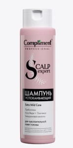 Фотография  Compliment PROFESSIONAL SCALP EXPERT LINE Шампунь Успокаивающий для чувствительной кожи головы, 250мл. арт.918534