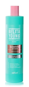 Фотография Белита BELITA YOUNG ШАМПУНЬ для волос Блеск и сила • 400мл