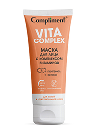 Фотография  Compliment Маска для лица с комплексом витаминов, 75мл арт.918206