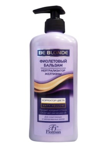 Флоресан BE BLONDE Бальзам Фиолетовый Корректор цвета, 400мл Арт. Ф-719
