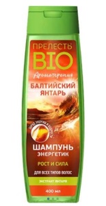 Фотография Прелесть БИО ШАМПУНЬ-Энергетик БАЛТИЙСКИЙ ЯНТАРЬ • 400мл