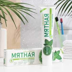 Фотография Family Cosmetics Паста зубная • Мятная • 170г • Fv007-10502