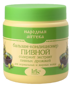 Iris Народная аптека Бальзам пивной для нормальных волос 500мл